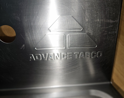 Advance Tabco Stainless Steel Sink Model: 7-PS-60 with back Splash Guard - Picture 4 of 9