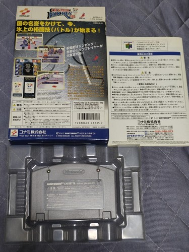 N64 Olympic Hockey Nagano 98 Konami Nintendo 64 Japan Retro Spiel - Bild 2 von 2