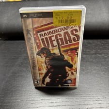 Tom Clancy's Rainbow Six: Vegas PlayStation Portable 2007 PSP With Manual