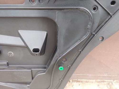 Jaguar XJ X350 X358 Module carrier door panel water deflector SET 4x - Bild 14 von 14