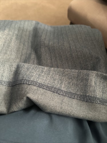 Banana Republic Herringbone Blue/beige Pencil Skirt Career Business Size 4 NWT - Picture 5 of 6