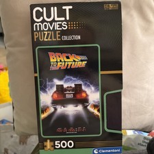 Back To The Future Jigsaw Puzzle 500 Pieces Retro VHS Case New and Sealed