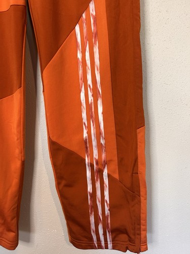 Adidas DANIELLE CATHARI Firebird Orange Joggers Track Pants Bottoms Size S - Picture 2 of 12