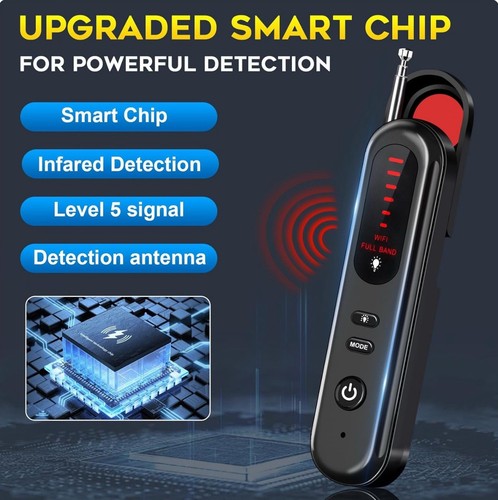 Detector de cámara inteligente T01 anti-espidos anti-ubicación anti-bugging... - Imagen 5 de 6