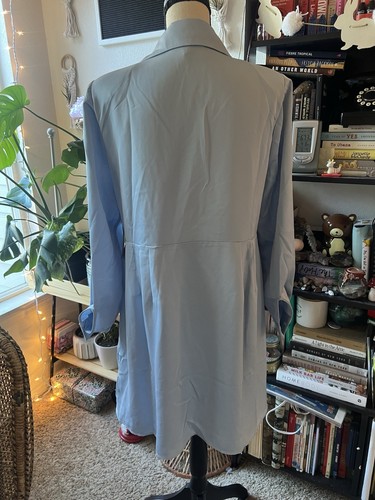 Eloquii Wrap Dress Light Blue 18 XXL 2X - Picture 4 of 7