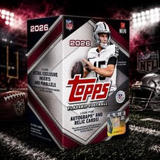 2026 TOPPS FLAGSHIP FOOTBALL VALUE BLASTER BOX NFL Sealed 72 Cards IN HAND