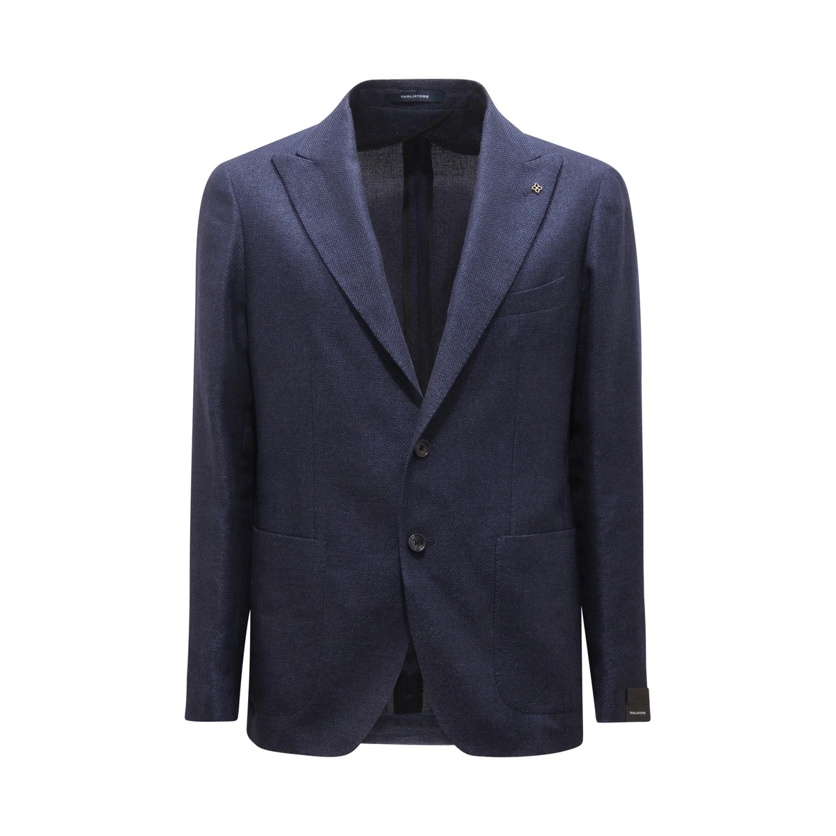 Excellent Condition Tagliatore Tailored Jacket Denim-like Dark Navy
