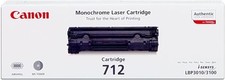 ORIGINAL Canon toner nero 712 1870B002 ~1500 Seiten