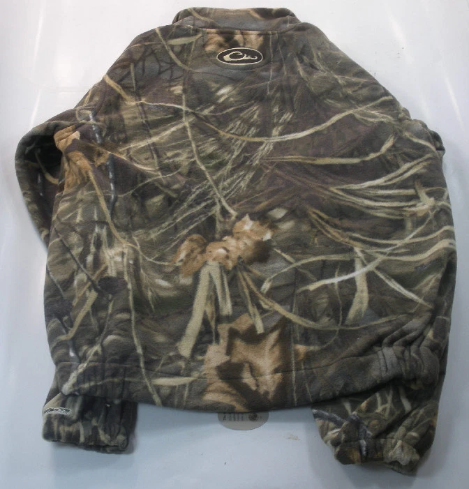 Drake Waterfowl 160 MAX4 Camo Fleece Vest Medium - Image 4 of 4