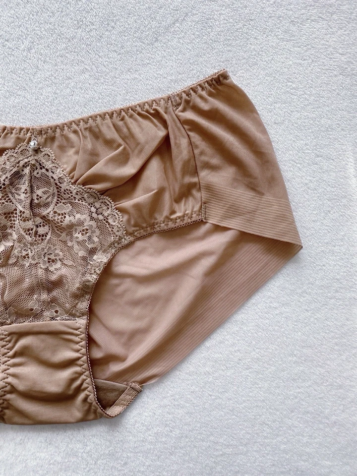 US-L/JP-3L японский бренд Wacoal высокого качества гладкий нейлон кружева отделки трусики - Изображение 2 из 4