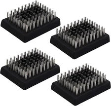 4PCS Grill Brush Replacement Heads, Wire Bristle Free Grill Cleaning Brush Repla