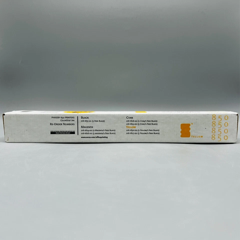 Tektronix Xerox 016-1827-00 Colorstix ink 5 x yellow 2x black Phaser 850 OVP A - Image 2 of 4