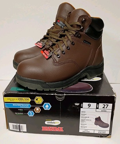 botas brahma puntera acero
