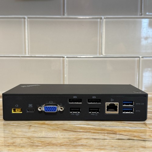 Lenovo DK1633 40A9 ThinkPad USB-C Dockstation + Netzteil - Bild 6 von 12