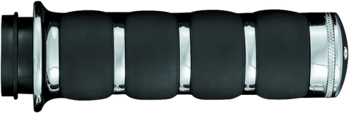 Kuryakyn Premium ISO Grips Without Throttle Boss Throttle-By-Wire Chrome - Photo 1 sur 2