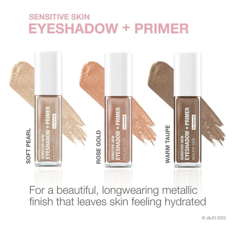 Sombra de ojos e imprimación Neutrogena Sensitive Skin nueva en embalaje 0,22 oz ORO ROSA Foto 4 de 4