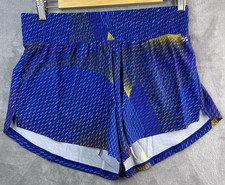 dsg youth girls Small stride high rise shorts on the fence cobalt NWT