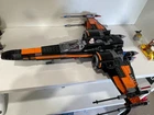 LEGO Star Wars Poe’s X-Wing Fighter 75102 – Ship, Cart, Minifigures  As Pictured