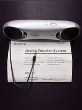 Sony SRS-T33 super rzadki przenośny aktywny system głośników - przetestowany działający lata 90. 