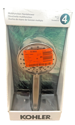 #ad KOHLER Lively 4 Spray Wall Mount Handheld Shower Head Vibrant Brushed NickelNEW $24.99