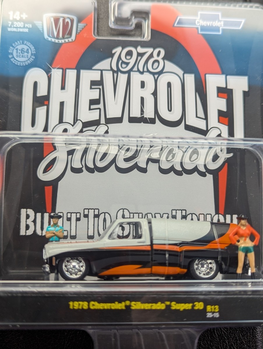NEW 2025 M2 Machines Diorama 1978 Chevrolet Silverado Super