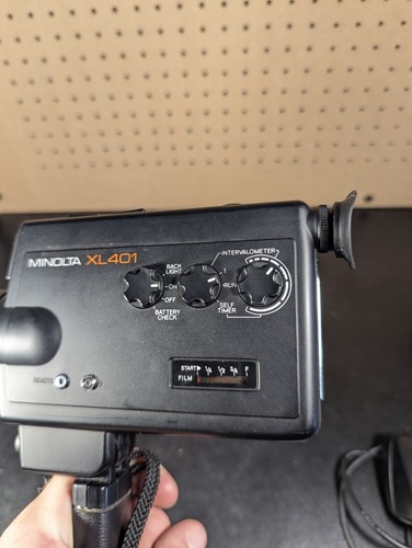 MINOLTA XL 401 Super 8 8MM Video Movie Film Camera - Picture 2 of 12