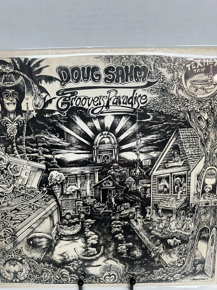 Doug Sahm "Groovers Paradise" Vinyl LP BS 2810 Warner BROS (VG+) Clean Foto 2 de 4