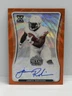 James Robinson Illinois State 2020 Leaf Draft RC Auto 2/4 Orange Wave #BA-JR2