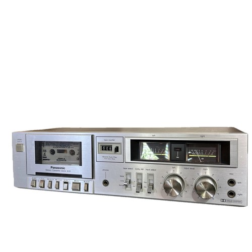 New ListingPanasonic Dolby System Rs-635 Metal Stereo Cassette Deck See Description