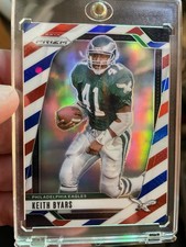 2024 Panini Prizm Keith Byars #239 Red White Blue RWB Eagles