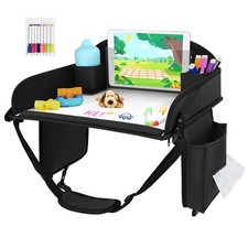 Kids Travel Tray for Car Seat, Toddler Road Trip Essentials With Drawing Kit,...