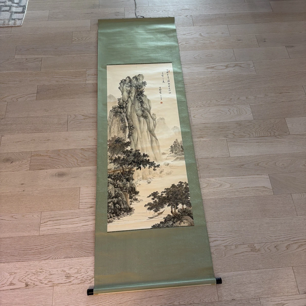 25+ Silk & Fabric Vintage Original Antique Japanese Paintings