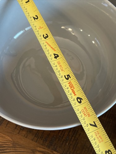 Macy’s Hotel Collection Modern Stone Gray Porcelain Soup Cereal Bowls Set of 5 - Picture 3 of 7