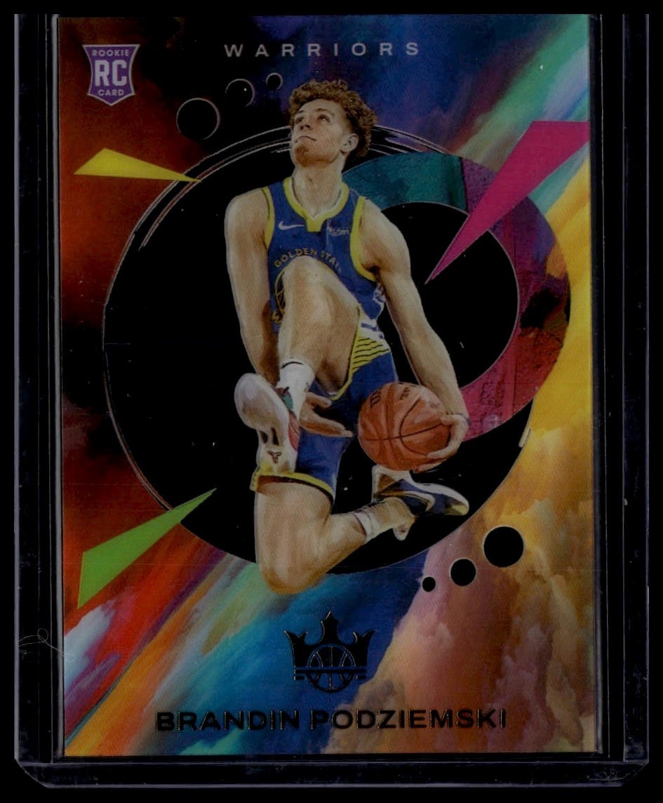 2023-24 Panini Court Kings #1 Brandin Podziemski Acetate Rookies