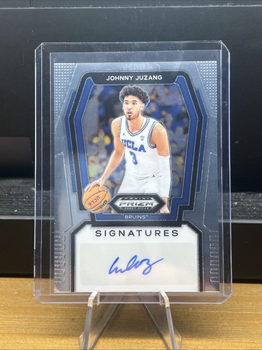 2024 Panini Prizm Draft Picks - Signatures Johnny Juzang #S-JJZ (AU, RC) - Picture 3 of 3