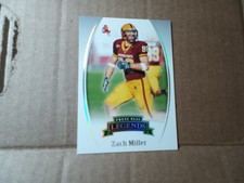 2007 PP Legends Football Rookie Zach Miller /499 Arizona State Sun Devils