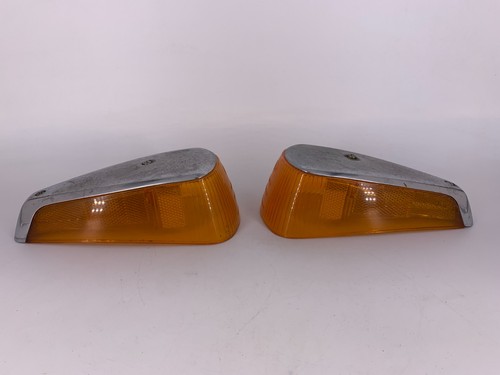 Vintage Hella Turn Signal Covers & Lenses (Only) SMRBL PO366 VW Beetle - Picture 4 of 24