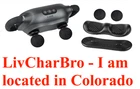 LX26 Handheld Vibration Massager Interchangeable Heads Full Body Stress Relief