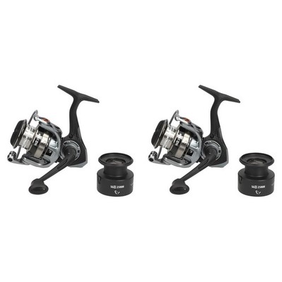 Savage Gear SG4 2500H FD Spinnrolle Paarpreis 2 Stück Bundle Set