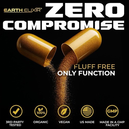 Earth Elixir Fadogia Agrestis 600mg and Longjack 500mg Supplement (180 Capsules) - Picture 5 of 6