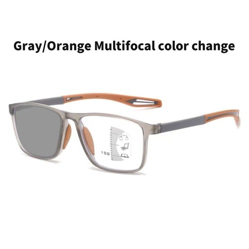 TR90 Bifocal Progressive Reading Glasses Flexible Sport Multifocal color change - Picture 18 of 24