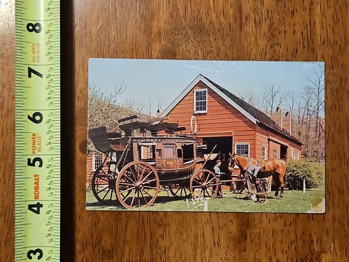 SELTENE ALTE ALTE POSTKARTE CRAWFORD HAUS POSTKUTSCHE NEW HAMPSHIRE