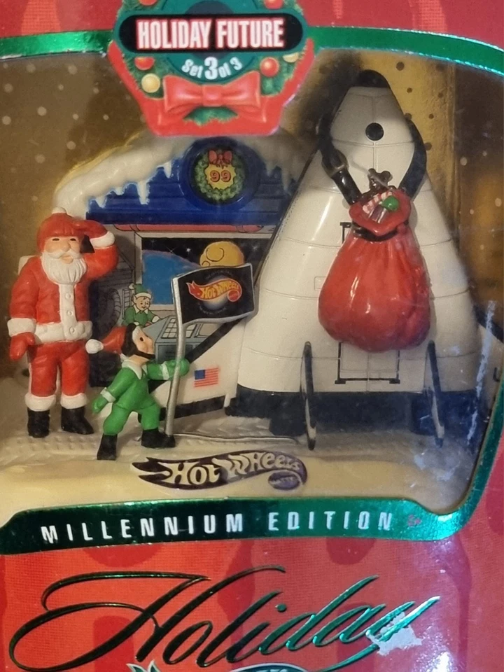 Hot Wheels Diorama Collectible 2000 Set NASA Millennium Edition *EXCLUSIVE* - Image 2 of 3