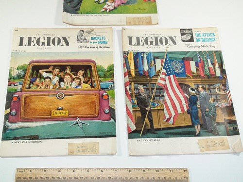 Lot of 15 American Legion Magazines - Vintage 1950s 1954 - 1957 see inside - Picture 15 of 22