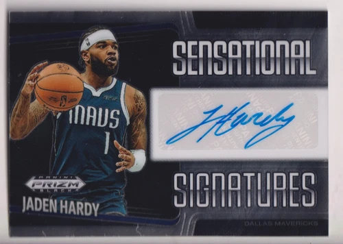 JADEN HARDY 2024-25 PANINI PRIZM BASKETBALL AUTOGRAPH AUTO CARD #SS-HRY