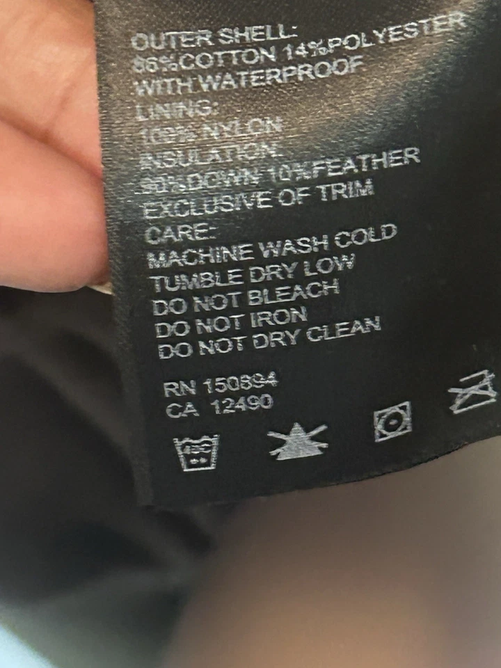 Chaqueta con capucha reversible grande Holden para hombre Foto 4 de 4