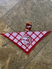 NWT A CHRISTMAS STORY HOLIDAY PLAID DOG BANDANA SIZE SMALL FETCH FOR PETS