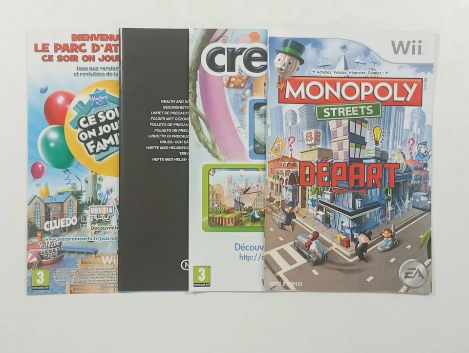 MONOPOLY STREETS NINTENDO NINTENDO WII PAL-FRA OCCASION - Photo 4/4