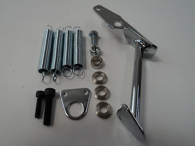 THROTTLE RETURN SPRING KIT FOR HOLLEY 2300 2305 4150 4160 CARB CHROME STEEL 4BBL