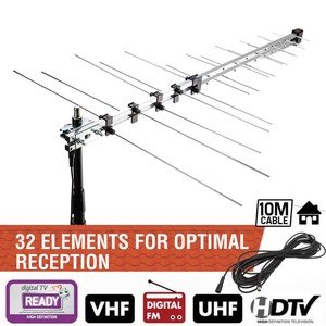 TV, Video & Home Audio Signal Amplifiers & Filters Standard AC 20dB Signal Booster Amplifier Cable TV/UHF/VHF/FM Antenna Splitter Consumer Electronics